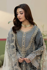 Imrozia Wedding Organza Luxury Collection Embroidered 3 Piece Unstitched / Stitched