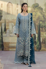 Imrozia Premium Chiffon Embroidered Wedding Collection 3Piece Unstitched / Stitched