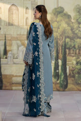 Imrozia Premium Chiffon Embroidered Wedding Collection 3Piece Unstitched / Stitched