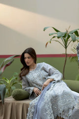 Imrozia Luxury Organza Collection Embroidered 3 Piece Unstitched / Stitched