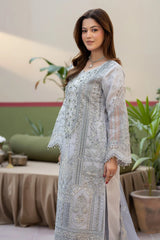 Imrozia Luxury Organza Collection Embroidered 3 Piece Unstitched / Stitched