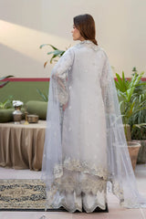 Imrozia Luxury Organza Collection Embroidered 3 Piece Unstitched / Stitched