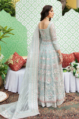 Imrozia Noor-E-Gul Luxury Net Maxi Embroidered 3 Piece Unstitched / Stitched