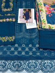 Saira Rizwan Chikan Kari Lawn 3 Piece Unstitched