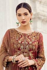 Iznik Net Formal Collection Embroidered 3piece Unstitched