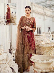 Iznik Net Formal Collection Embroidered 3piece Unstitched