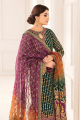 Baroque Chantelle Embroidered Luxury Chiffon 3 piece unstitched