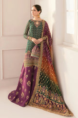 Baroque Chantelle Embroidered Luxury Chiffon 3 piece unstitched