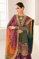 Baroque Chantelle Embroidered Luxury Chiffon 3 piece unstitched