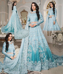 Maria B Luxury Embroidered Net 3 Piece Unstitched