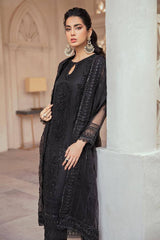 Mushq Formal Net Collection Embroidered 3 Piece Unstitched