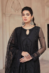 Mushq Formal Net Collection Embroidered 3 Piece Unstitched