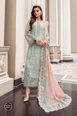 Mariaa.B Luxury Chiffon Embroidery 3 Piece Unstitched