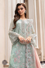 Mariaa.B Luxury Chiffon Embroidery 3 Piece Unstitched