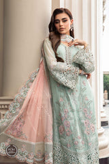 Mariaa.B Luxury Chiffon Embroidery 3 Piece Unstitched