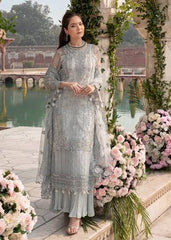 Imrozia Formal Embroidered Soft Net Dress 3 Piece Unstitched