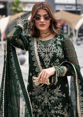 Sahane Chiffon Formal Collection Embroidery 3piece Unstitched