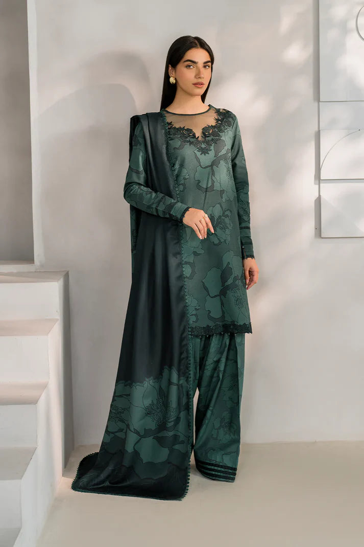 Iznik Printed Embroidered Lawn 3 Piece Unstitched / Stitched