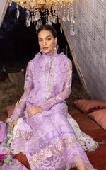 Asifa Nabeel Luxury Lawn Embroidered 3 Piece Unstitched