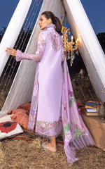 Asifa Nabeel Luxury Lawn Embroidered 3 Piece Unstitched