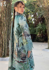 Maria B Luxury Lawn Embroidered 3 piece Unstitched / Stitched