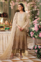 Maria B Embroidered Luxury Chiffon Collection 3 Piece Unstitched / Stitched