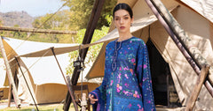 Maria B Luxury Lawn Embroidered 3 piece Unstitched / Stitched