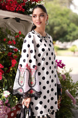 Maria B Luxury Lawn Embroidered 3 piece Unstitched / Stitched