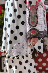 Maria B Luxury Lawn Embroidered 3 piece Unstitched / Stitched