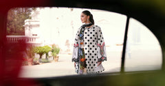 Maria B Luxury Lawn Embroidered 3 piece Unstitched / Stitched