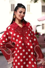 Maria B Luxury Lawn Embroidered 3 piece Unstitched / Stitched