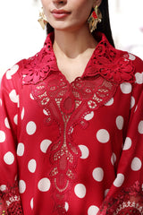 Maria B Luxury Lawn Embroidered 3 piece Unstitched / Stitched