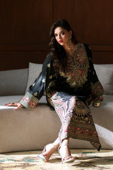 Ethnic Silk Collection Embroidered 3 piece Unstitched / Stitched
