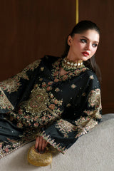Ethnic Luxury Silk Collection Embroidered 3 piece Unstitched / Stitched