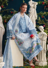 Parishay Summer Collection Cotton Embroidery 3Piece Unstitched / Stitched