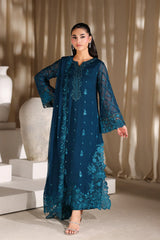 Azure luxury Chiffon Embroidered 3 Piece Unstitched / Stitched