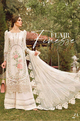 Mariaa B Lawn Luxury Collection Embroidered 3 piece Unstitched / Stitched