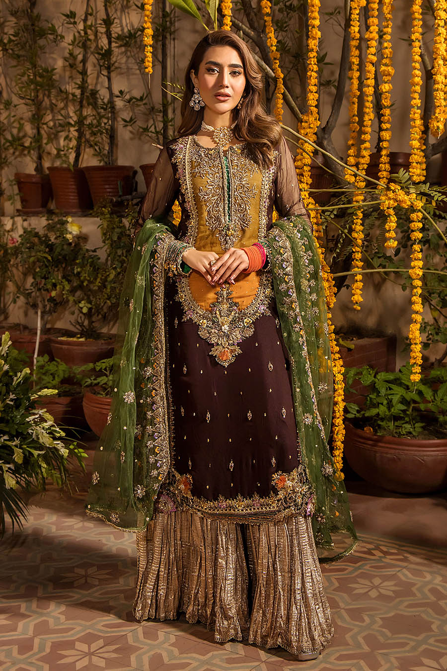 KhudaBakhs Luxery Chiffon Collection 3 Piece Unstitched