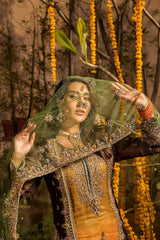 KhudaBakhs Luxery Chiffon Collection 3 Piece Unstitched