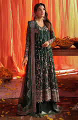Nureh Jhoomro Hand Embellished Chiffon 3 Piece Unstitched / Stitched