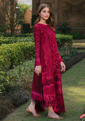 Bin Ilyas Luxury Lawn Embroidered Dress 3Piece Unstithced / Stitched