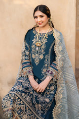 Imrozia Premium Chiffon Embroidered Wedding Collection 3Piece Unstitched / Stitched