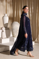 Azure luxury Chiffon Embroidered 3 Piece Unstitched / Stitched