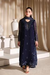 Azure luxury Chiffon Embroidered 3 Piece Unstitched / Stitched