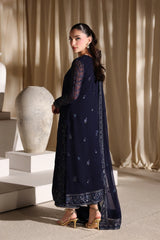 Azure luxury Chiffon Embroidered 3 Piece Unstitched / Stitched