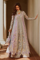 Soraya Sher Luxury Organza Embroidered 3 Piece Unstitched / Stitched