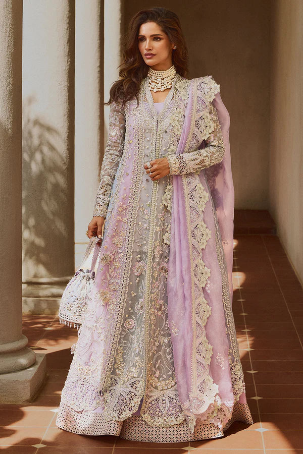 Soraya Sher Luxury Organza Embroidered 3 Piece Unstitched / Stitched
