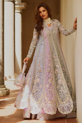 Soraya Sher Luxury Organza Embroidered 3 Piece Unstitched / Stitched