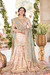 Nameera by Farooq Embroidery Luxury Chiffon 3 Piece Unstitched / Stitched