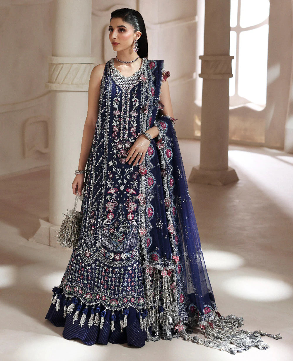 Republic Luxury Net Embroidered Collection 3 Piece Unstitched / Stitched